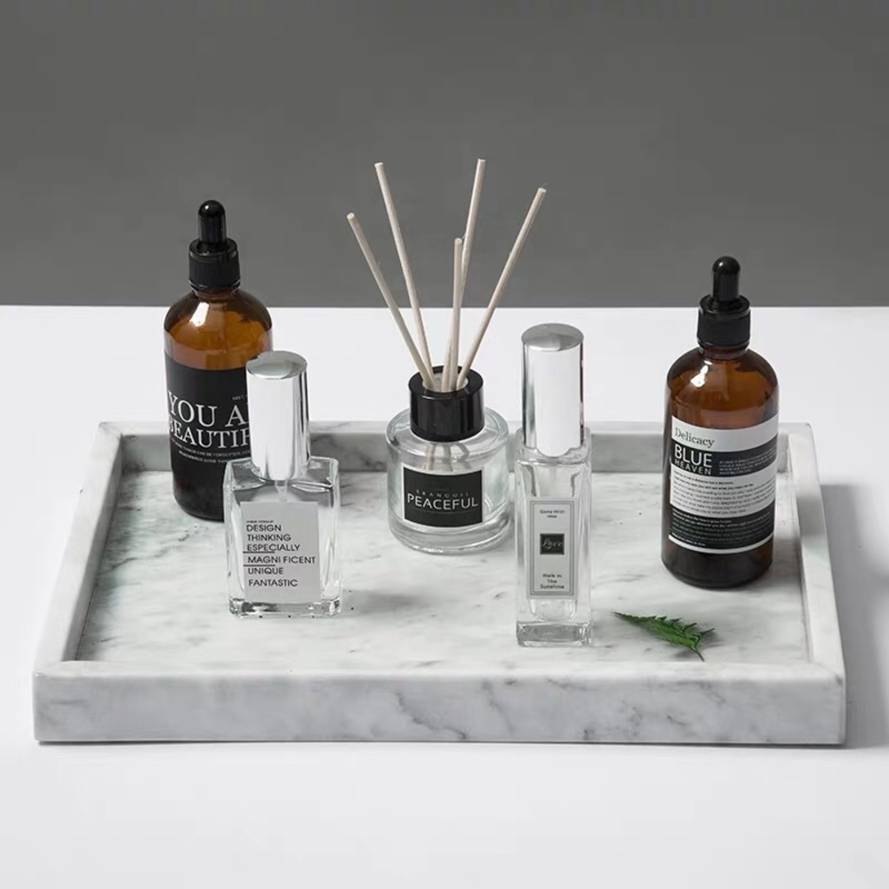 Marble Vanity Tray Minimalist Home Decor